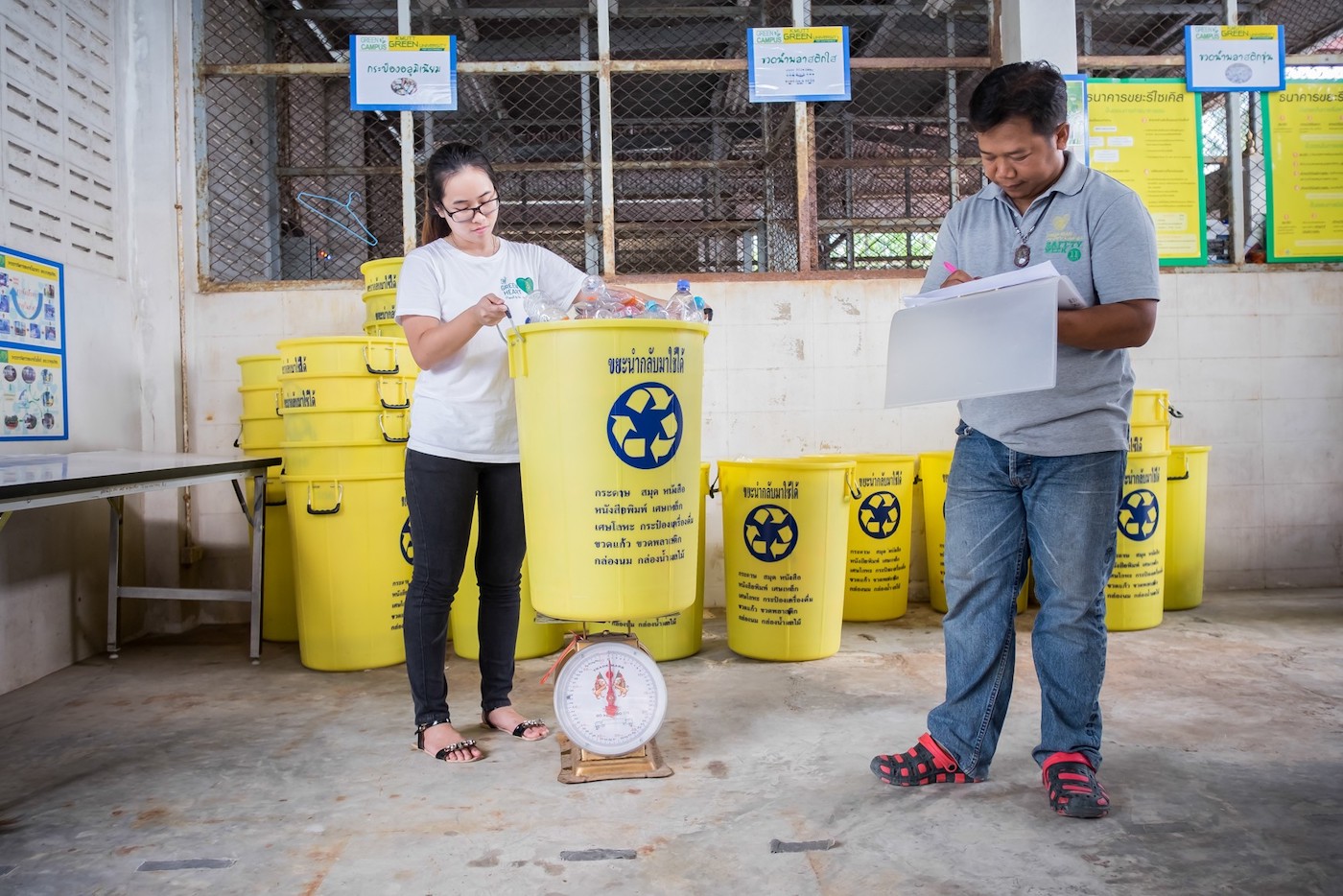 Recycling Programs at KMUTT