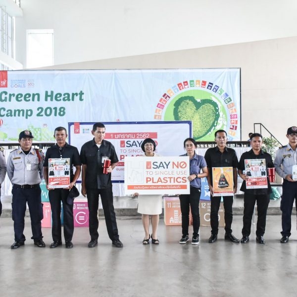 Say no single use plastics at KMUTT (Bangkhuntein campus)