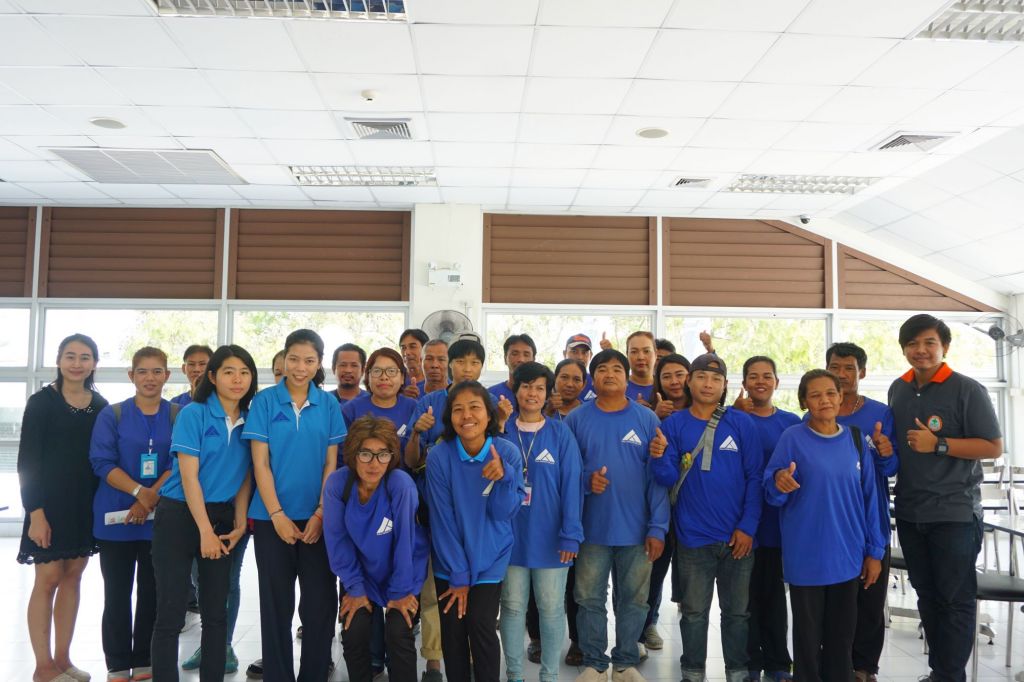 Waste management Training in KMUTT Bangkhunthein