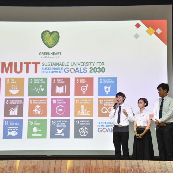 KMUTT winner the sustainable projects in SUN Thailand 2019