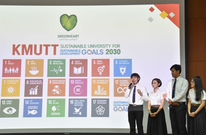 KMUTT winner the sustainable projects in SUN Thailand 2019