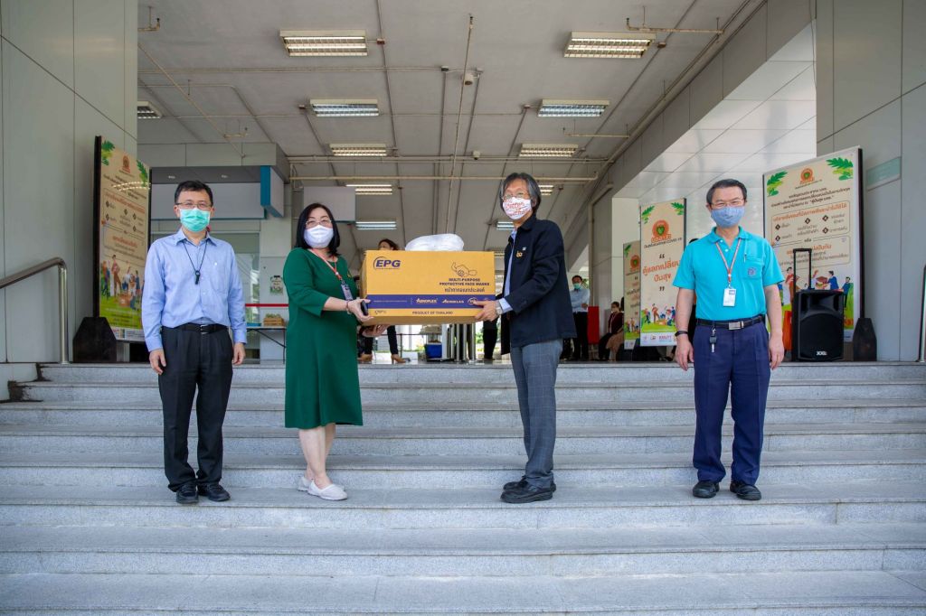 KMUTT give a mask to KMUTT community