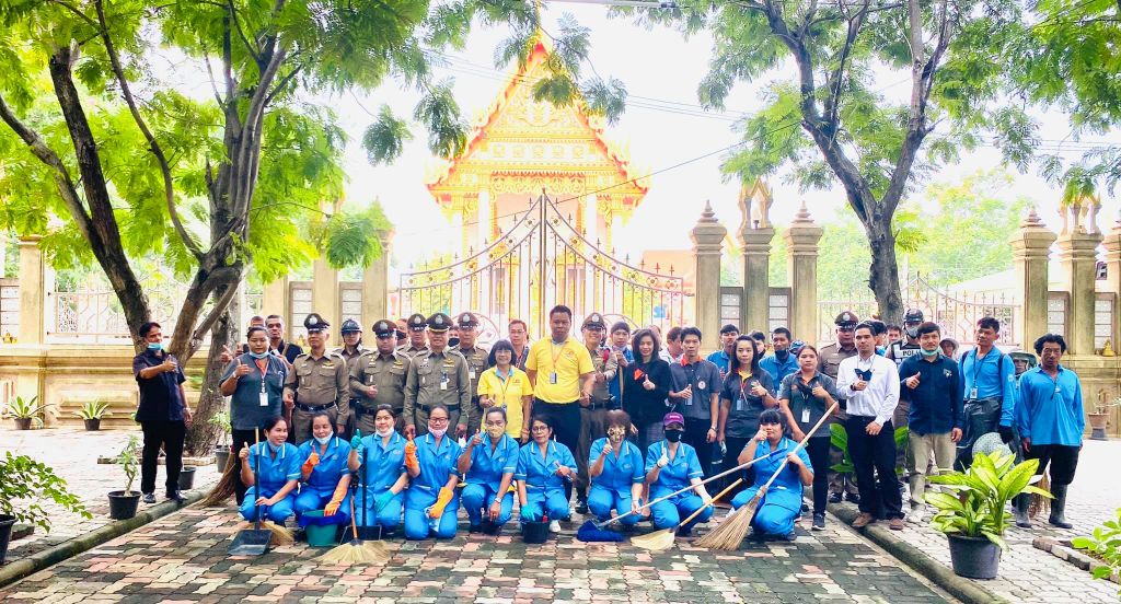 KMUTT organizes volunteer activities to do good deeds as a royal charity On…