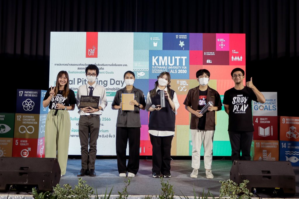 “FINAL PITCHING DAY” INNOVATION FOR KMUTT SUSTAINABILITY 2023 “CHANGE BEGINS WITH YOU”