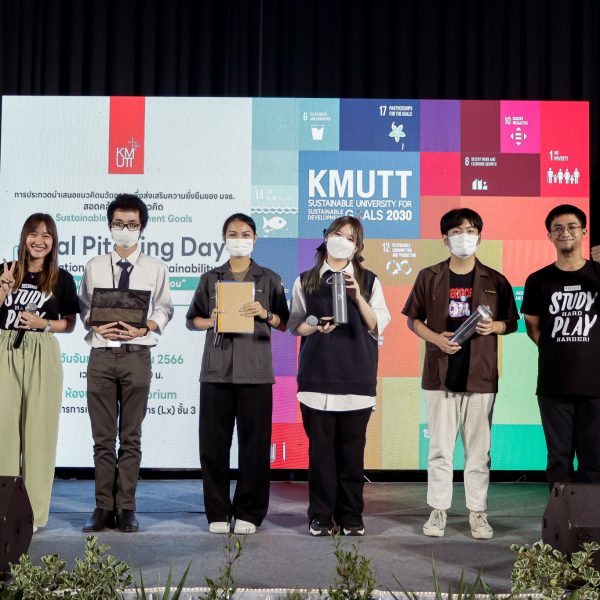 “FINAL PITCHING DAY” INNOVATION FOR KMUTT SUSTAINABILITY 2023 “CHANGE BEGINS WITH YOU”