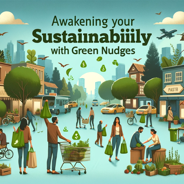 Awakening Your Sustainability with Green Nudges