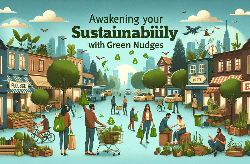 Awakening Your Sustainability with Green Nudges