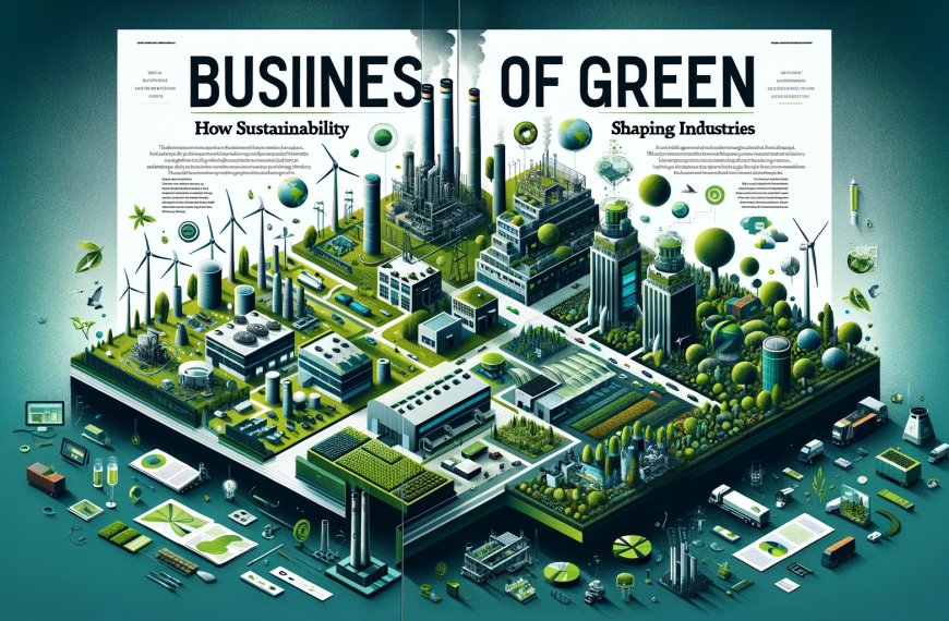 The Business of Green: How Sustainability is Shaping Industries
