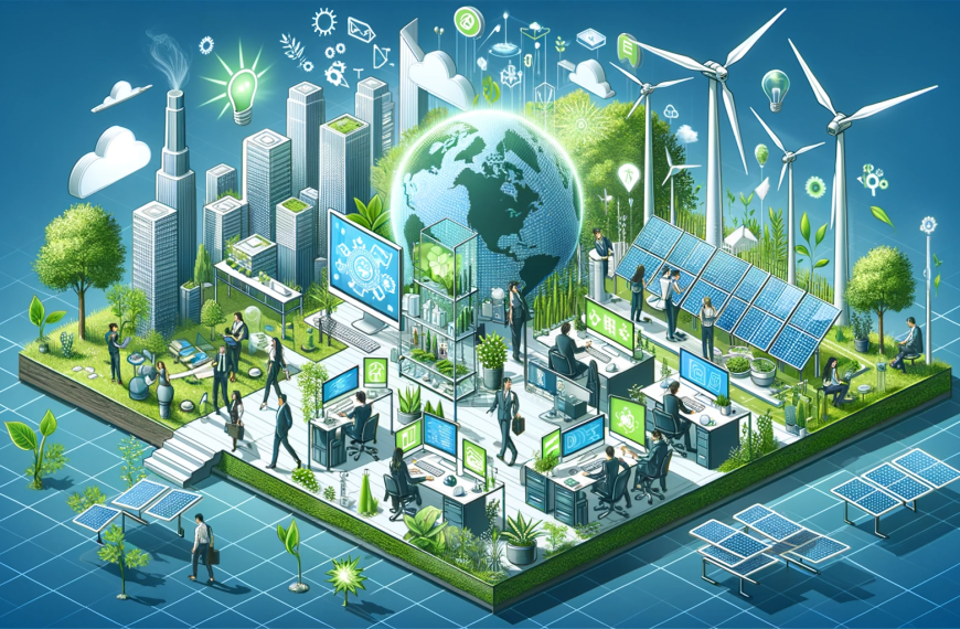 How Tech Companies are Driving the Green Agenda
