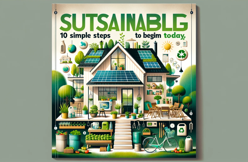 Sustainable Living: 10 Simple Steps to Begin Today