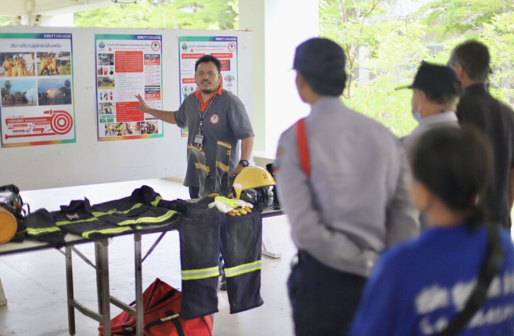 Exhibition Project on Emergency Response Systems at KMUTT