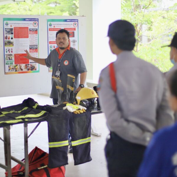 Exhibition Project on Emergency Response Systems at KMUTT