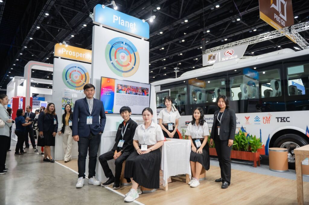 KMUTT Showcases Net-Zero Carbon Initiatives at ASEAN Sustainable Energy Week 2024