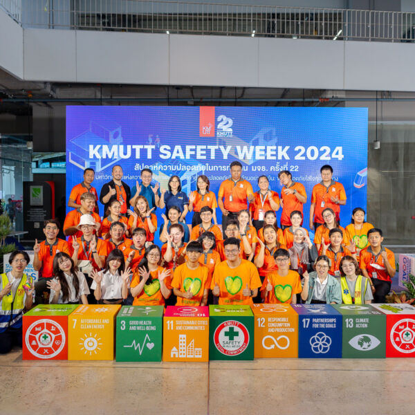 KMUTT Hosts the 22nd Annual Safety Week: Sustainable Happy Healthy and Safety Campus : Road Safety for All