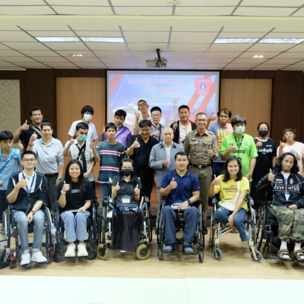 KMUTT’s Training Program for Persons with Disabilities: Promoting Social Safety Awareness and Emergency Response