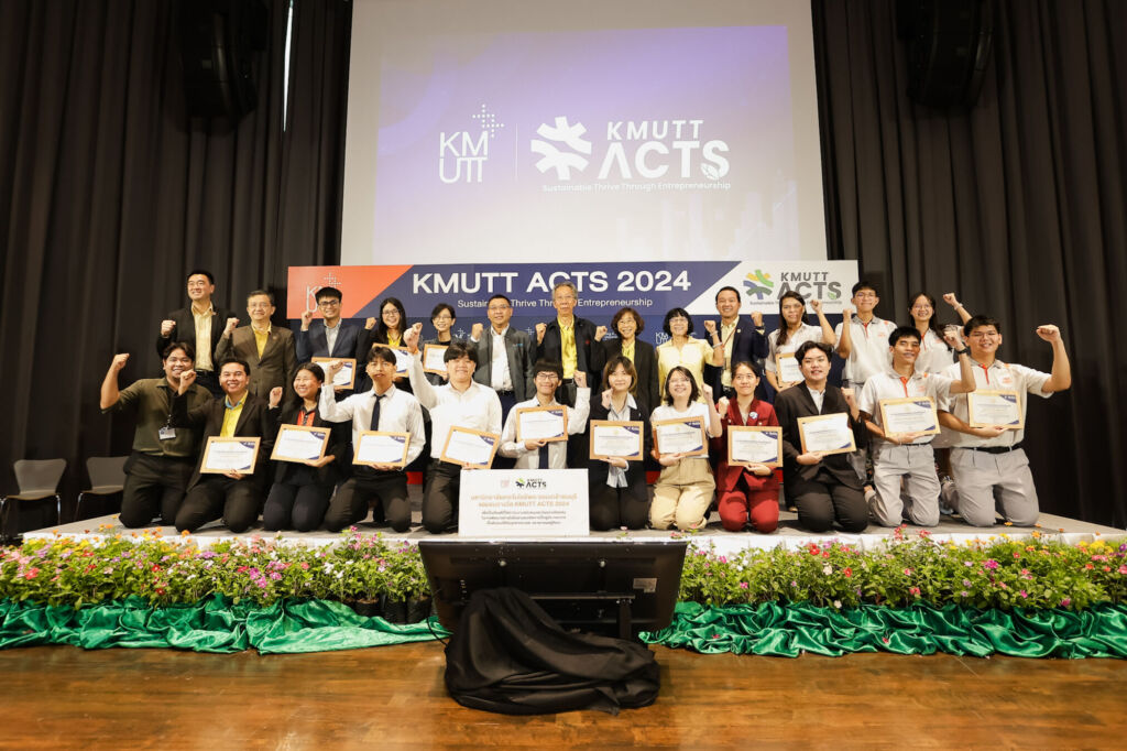 KMUTT Hosts “KMUTT ACTS 2024: Sustainable Thrive Through Entrepreneurship” to Promote Entrepreneurial Mindset…