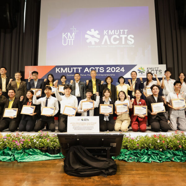 KMUTT Hosts “KMUTT ACTS 2024: Sustainable Thrive Through Entrepreneurship” to Promote Entrepreneurial Mindset and Sustainability