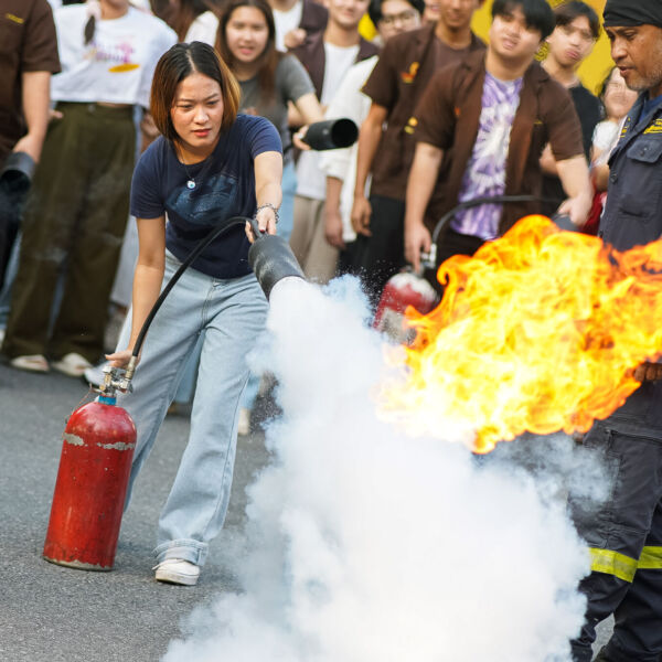 EESH Conducts Basic Firefighting Training for Chemical Engineering Department