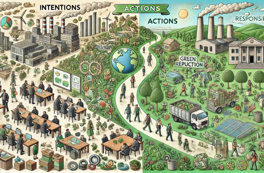 From Intentions to Actions: Sustainability Trends in Society and Industry