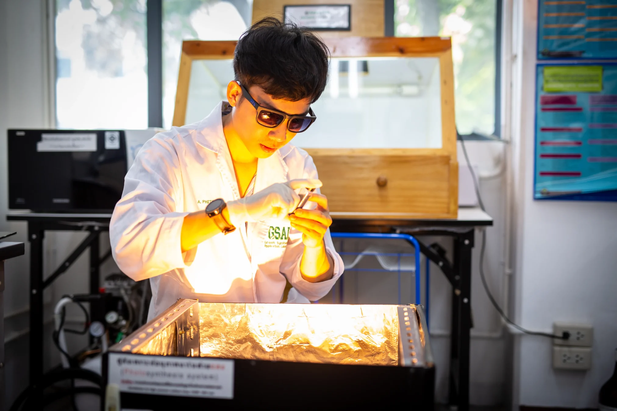 Laboratory safety at KMUTT
