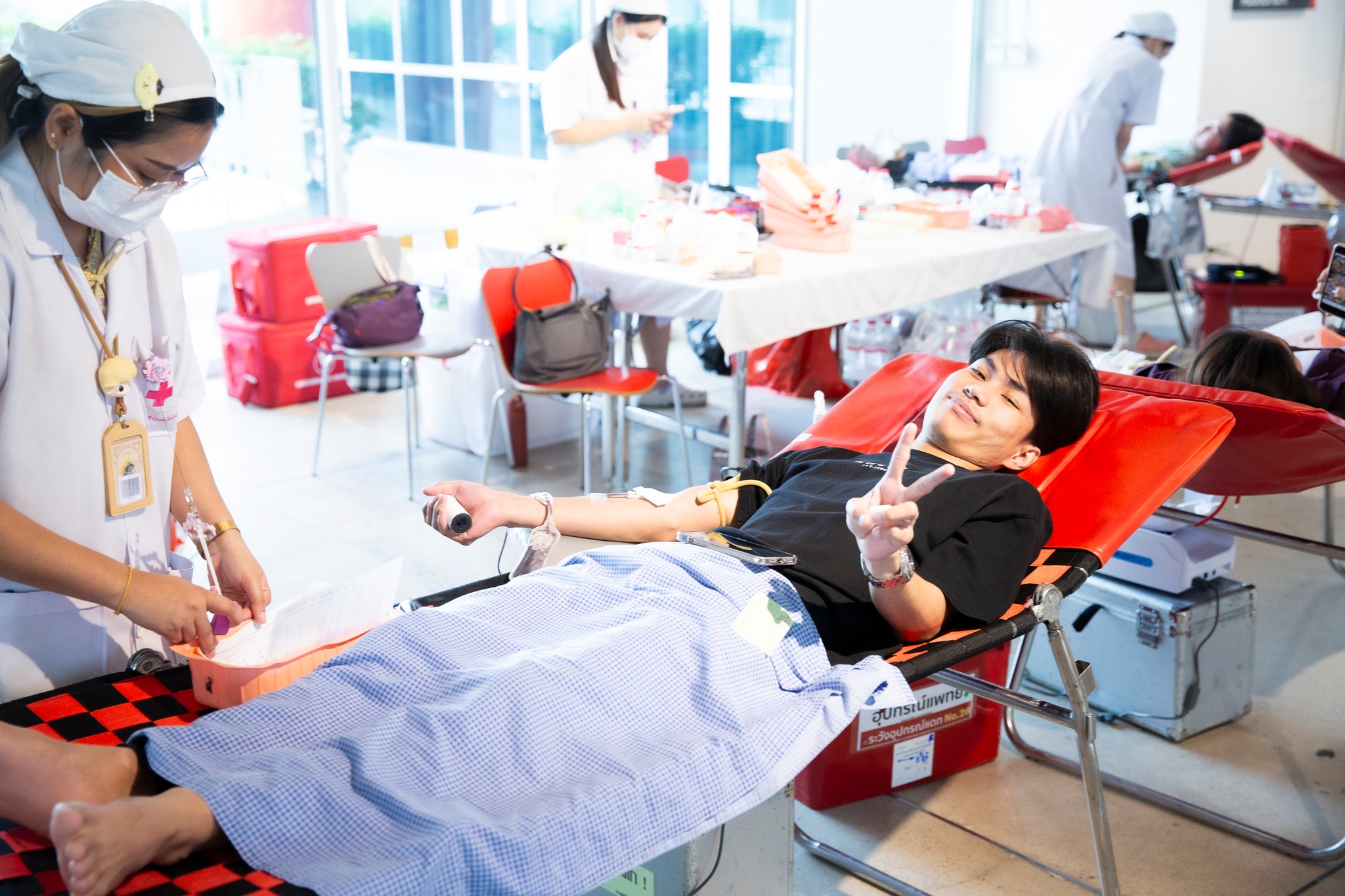 KMUTT Organizes “United Blood Donation” Project to Give Life and…