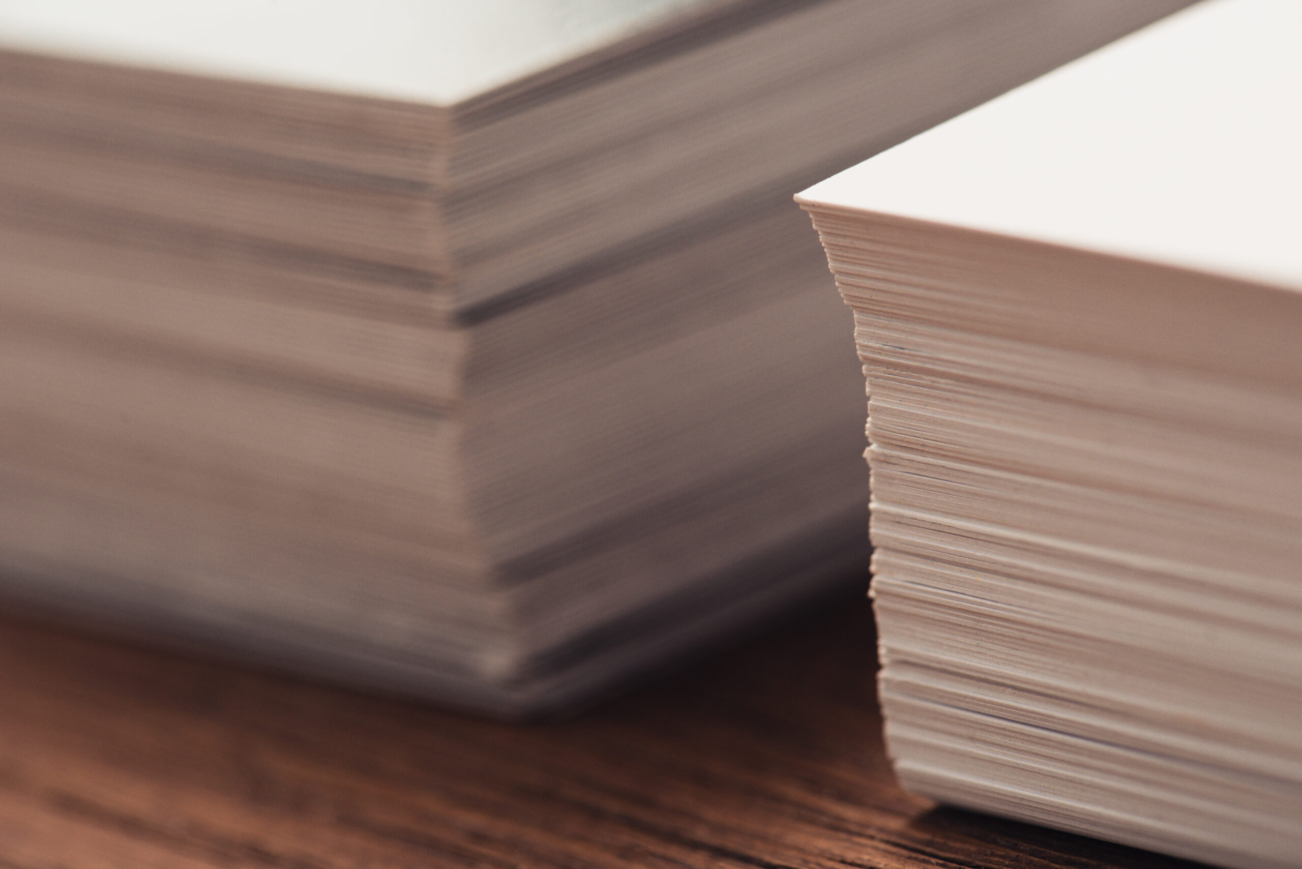 Paper and foam usage reduction Policy