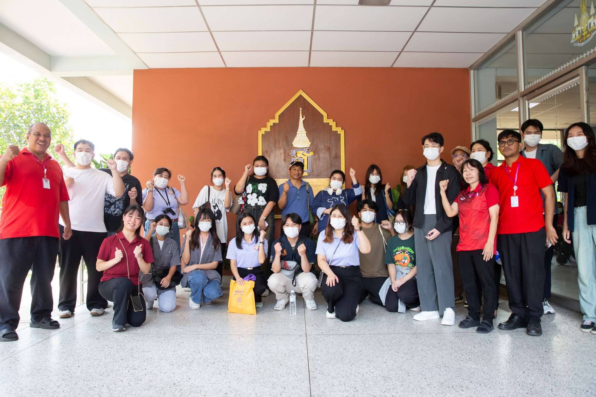 KMUTT Disability Awareness for All Project Session II: Touching the…