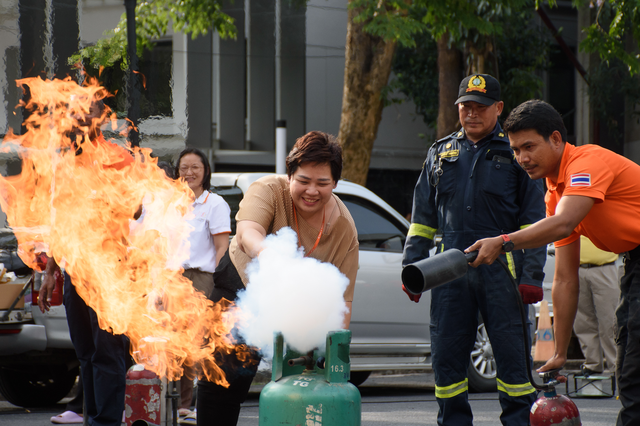 EESH Organizes Basic Firefighting Training for Students and Personnel in…