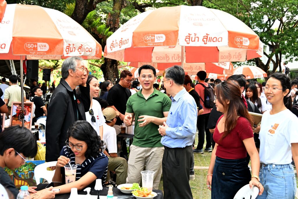 KMUTT Organizes Charity Market to Aid Myanmar Earthquake Victims, Raising Funds for Rescue…