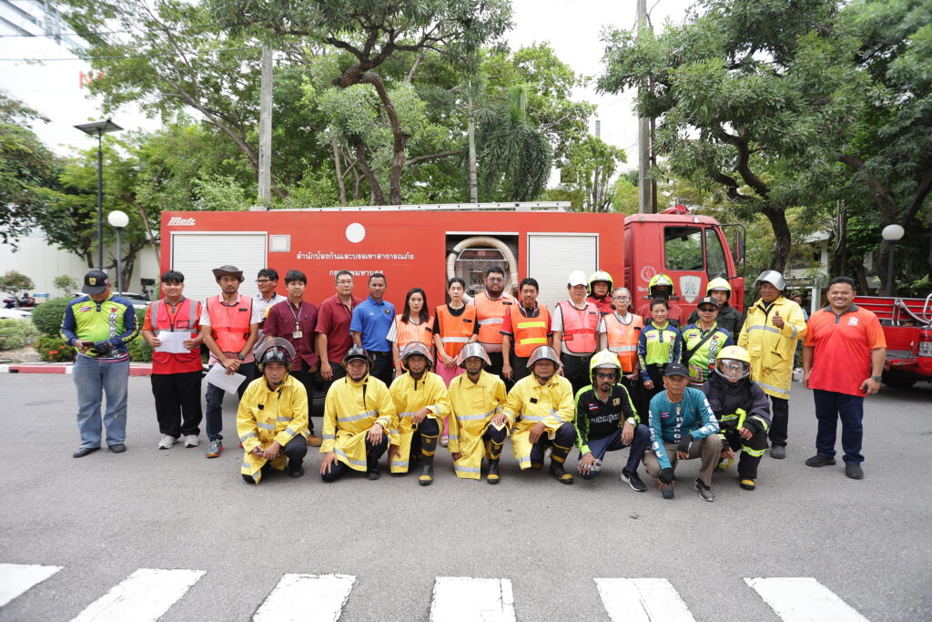EESH Center Organizes Fire Evacuation Drill at KMUTT Bangmod Zone 2 to Strengthen…