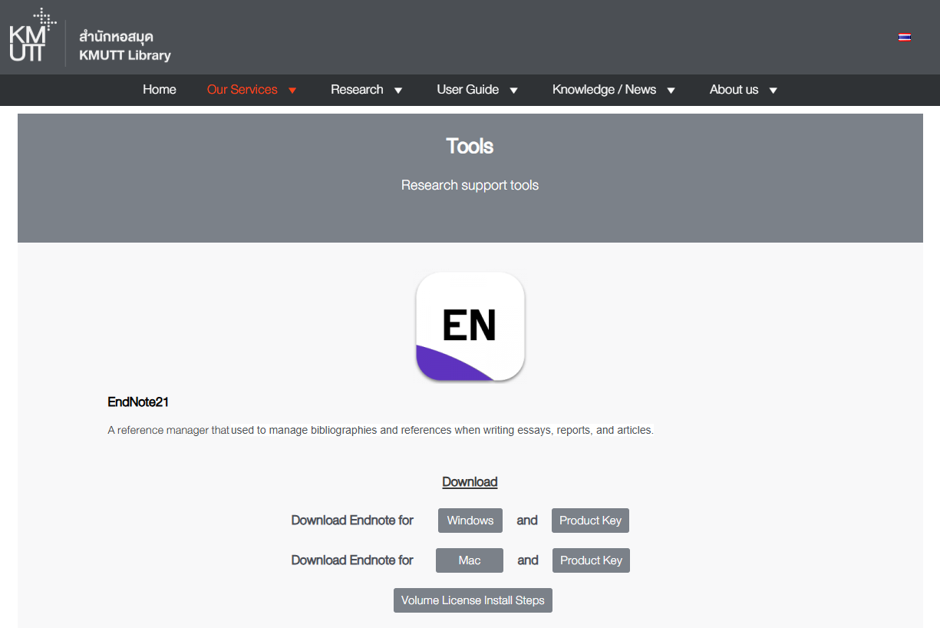 Student Education Support Tools platform at KMUTT